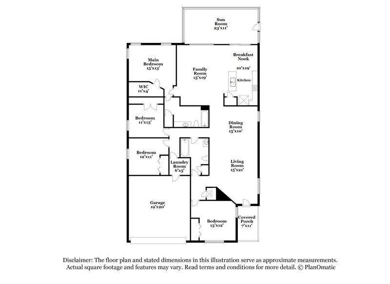 3,710/Mo, 11160 Golden Silence Dr Riverview, FL 33579 Floor Plan View