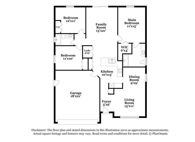 2,210/Mo, 3207 Downan Point Dr Land O Lakes, FL 34638 Floor Plan View