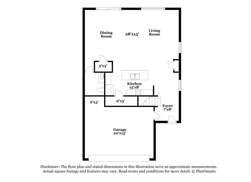 2,400/Mo, 6526 Seaway Dr Brooksville, FL 34604 Floor Plan View 2