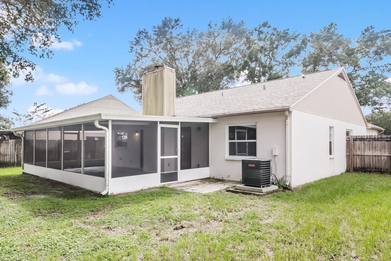 2,310/Mo, 1526 Baker Rd Lutz, FL 33559 Rear View