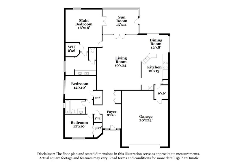 2,015/Mo, 4388 Winding Oaks Cir Mulberry, FL 33860 Floor Plan View