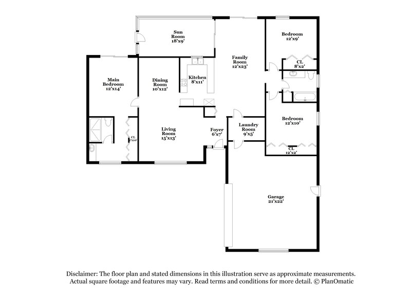 1,950/Mo, 13700 Whitby Rd Hudson, FL 34667 Floorplan View