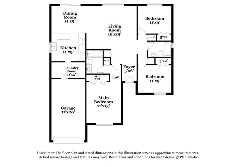 2,080/Mo, 6403 Reef Cir Tampa, FL 33625 Floor Plan View