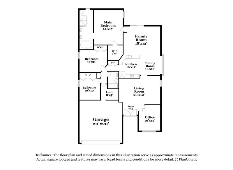 2,287/Mo, 4914 Copper Canyon Blvd Valrico, FL 33594 Floor Plan View