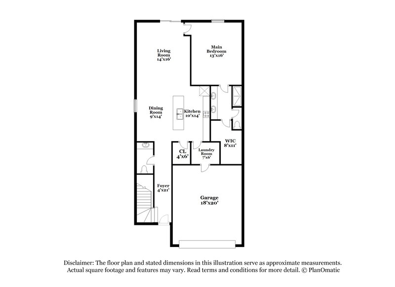 2,800/Mo, 9646 Lemon Drop Loop Ruskin, FL 33573 Floor Plan View
