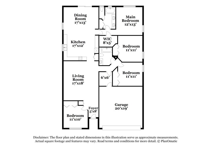 2,570/Mo, 12919 Terrace Springs Dr Temple Terrace, FL 33637 Floor Plan View