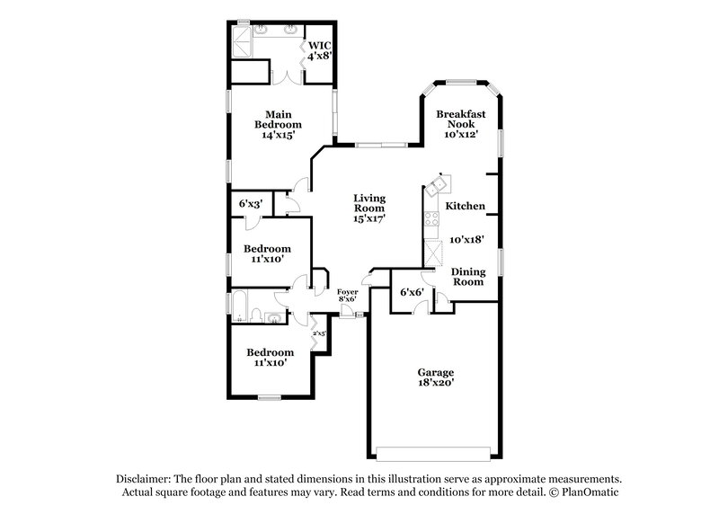 2,245/Mo, 12012 Fruitwood Dr Riverview, FL 33569 Floor Plan View