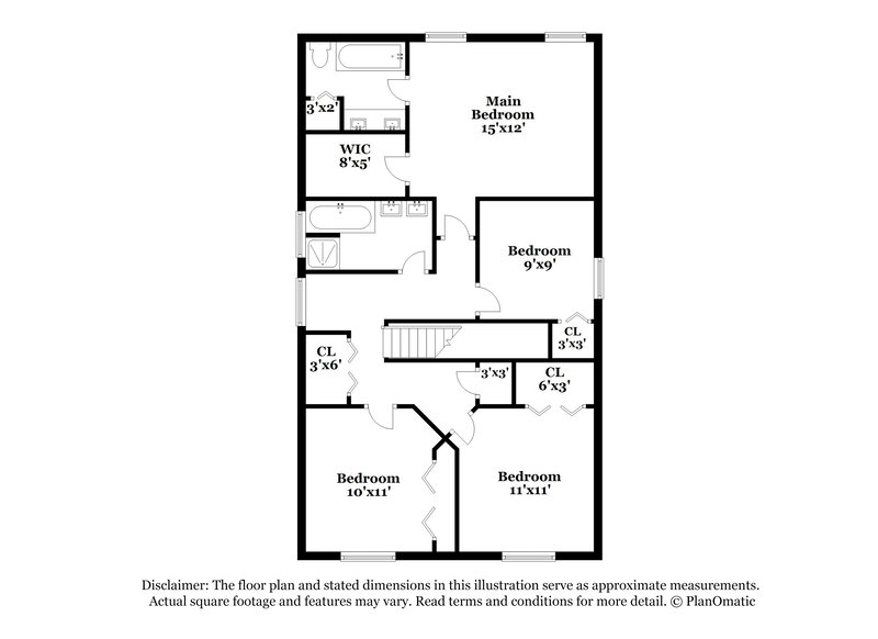2,495/Mo, 7336 Spring Snowflake Ave Tampa, FL 33619 Floor Plan View 2