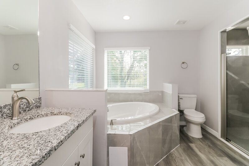 1,830/Mo, 5468 Chestnut Ridge Rd Dade City, FL 33523 Main Bathroom View