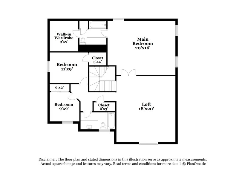 2,070/Mo, 7345 Hunters Greene Cir Lakeland, FL 33810 Floor Plan View 2