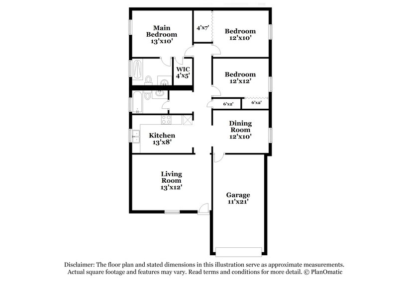 3,040/Mo, 11730 Lynn Brook Cir Seffner, FL 33584 Floor Plan View