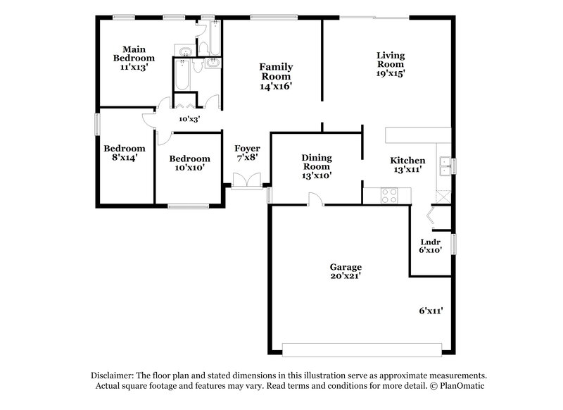 2,340/Mo, 16414 Bonneville Dr Tampa, FL 33624 Floor Plan View