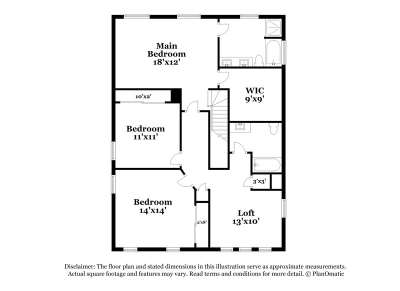 2,130/Mo, 9133 Bell Rock Pl Land O Lakes, FL 34638 Floor Plan View 2