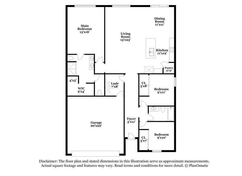 1,960/Mo, 38981 Harlow Rose Drive Zephyrhills, FL 33540 Floor Plan View