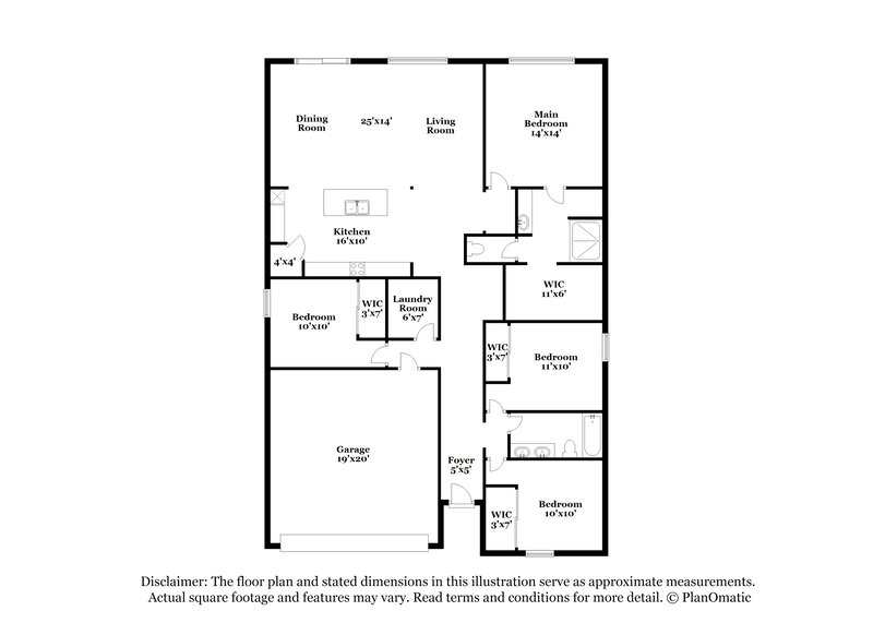 2,095/Mo, 38993 Harlow Rose Drive Zephyrhills, FL 33540 Floor Plan View