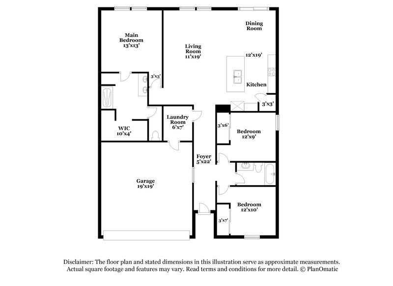 3,410/Mo, 39049 Harlow Rose Drive Zephyrhills, FL 33540 Floor Plan View