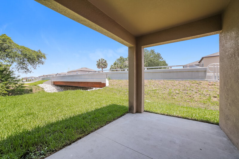 2,625/Mo, 7230 Spring Snowflake Ave Tampa, FL 33619 Covered Patio View