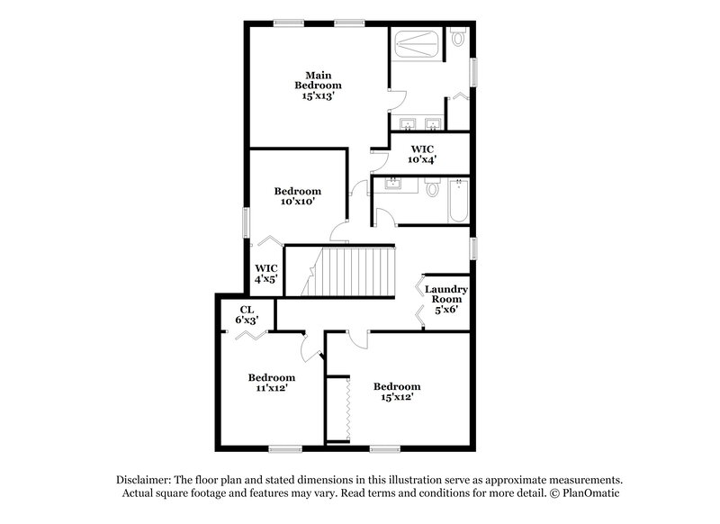 2,530/Mo, 7302 Spring Snowflake Ave Tampa, FL 33619 Floor Plan View 2