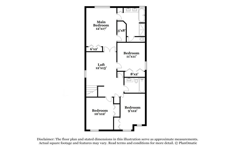 2,595/Mo, 7304 Spring Snowflake Ave Tampa, FL 33619 Floorplan View 2