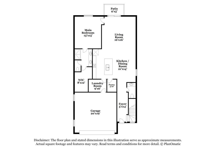 2,890/Mo, 4223 Globe Thistle Dr Tampa, FL 33619 Floor Plan View