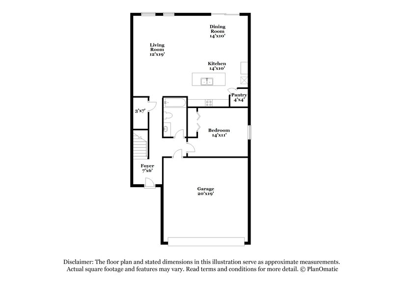 2,310/Mo, 984 Ocean Spray Dr Ruskin, FL 33570 Floor Plan View