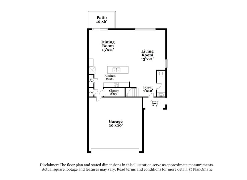 2,595/Mo, 10123 Hawk Storm Ave Tampa, FL 33610 Floor Plan View