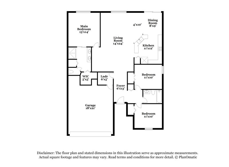 2,310/Mo, 713 Star Pointe Dr Seffner, FL 33584 Floor Plan View