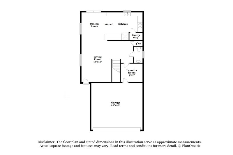 2,070/Mo, 9619 Maxson Dr Land O' Lakes, FL 34638 Floor Plan View