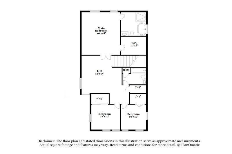 2,070/Mo, 9619 Maxson Dr Land O' Lakes, FL 34638 Floor Plan View 2