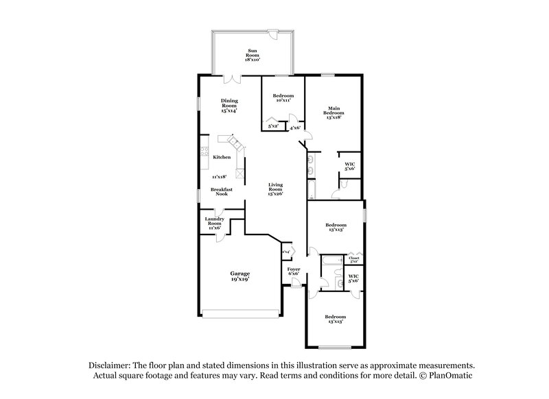 2,225/Mo, 8212 Settlers Creek Loop Lakeland, FL 33810 Floor Plan View