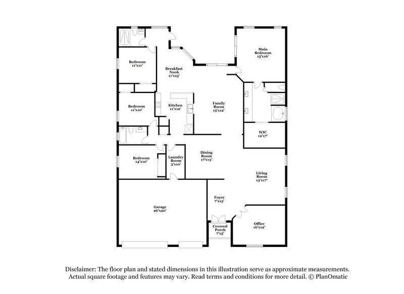 3,375/Mo, 1517 Amaryllis Ct Trinity, FL 34655 Floor Plan View