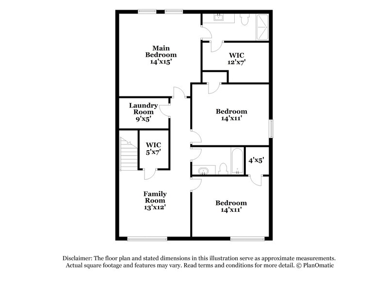 2,290/Mo, 962 Kelly Fern Loop Ruskin, FL 33570 Floor Plan View 2