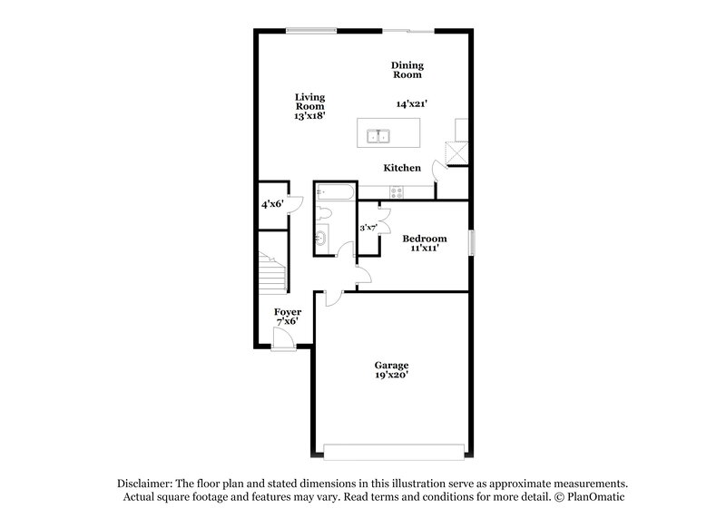 2,375/Mo, 954 Kelly Fern Loop Ruskin, FL 33570 Floorplan View