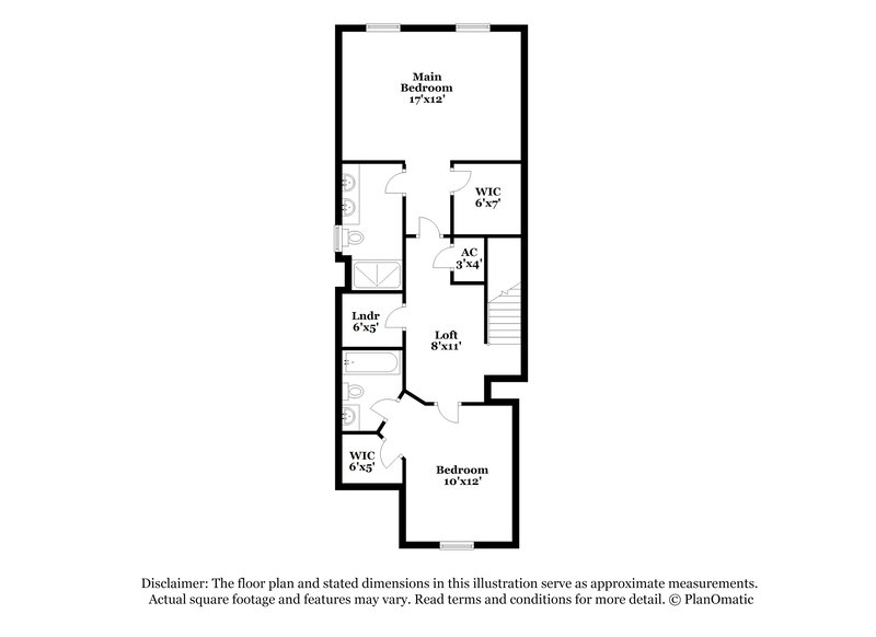1,960/Mo, 2156 Azure View Way Lutz, FL 33558 Floor Plan View 2