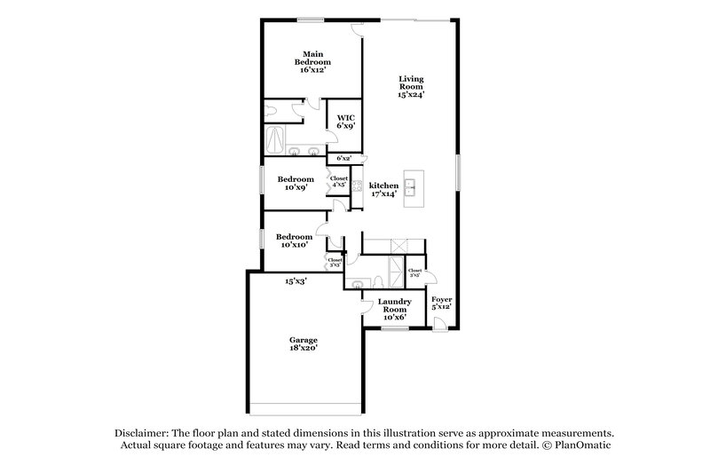 2,395/Mo, 17876 Beaming Rays Ln Lutz, FL 33558 Floor Plan View