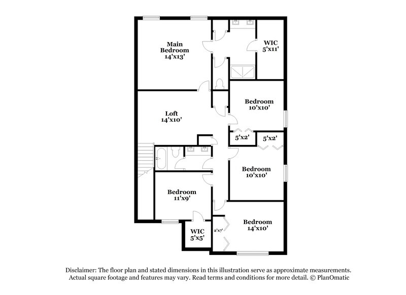 2,810/Mo, 17847 Blissful Stars Dr Lutz, FL 33558 Floor Plan View 2