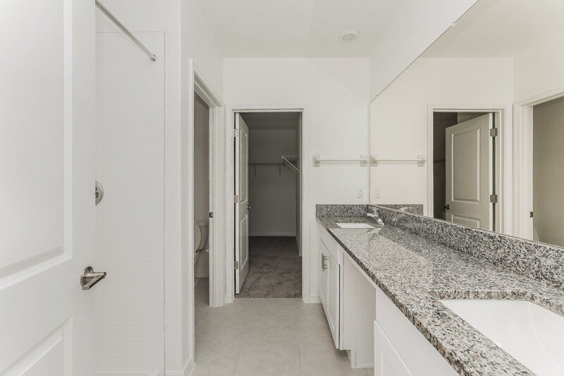 1,915/Mo, 17876 Blissful Stars Dr Lutz, FL 33558 Main Bathroom View