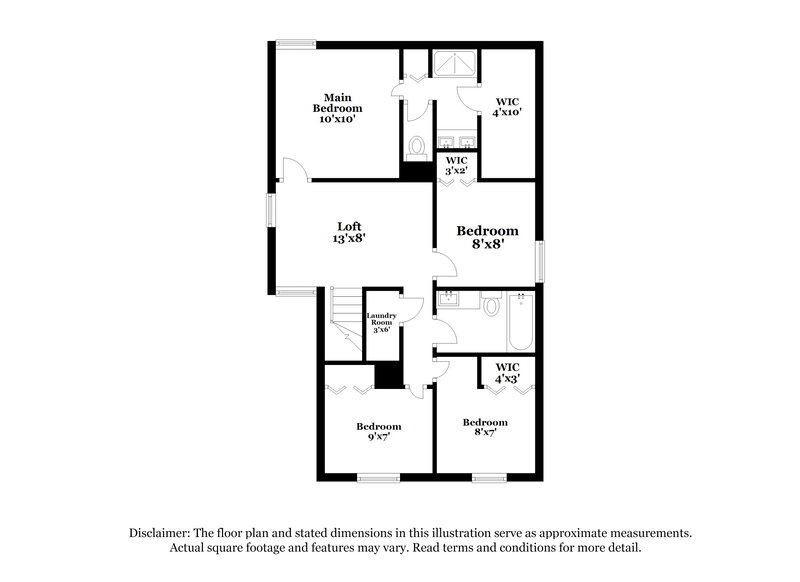 2,735/Mo, 18002 Blissful Stars Dr Lutz, FL 33558 Floor Plan View