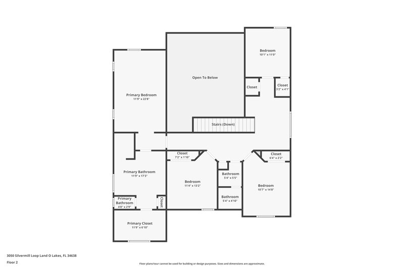 3,395/Mo, 3050 Silvermill Loop Land O Lakes, FL 34638 Floor Plan View 2