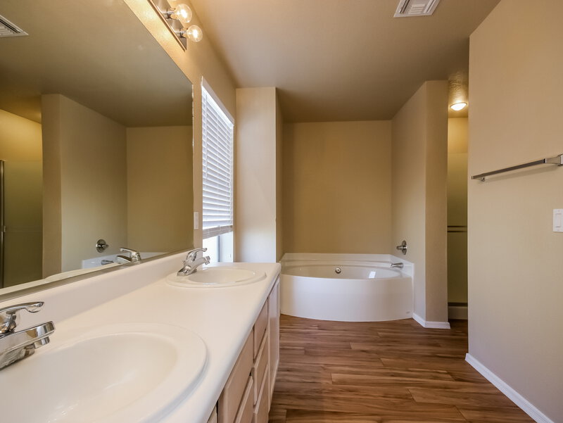 2,335/Mo, 8193 N Stonehill Dr Tucson, AZ 85743 Master Bath View