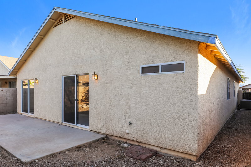 1,595/Mo, 10179 E Paseo Juan Tabo Tucson, AZ 85747 Rear View