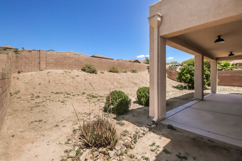 2,350/Mo, 60664 E Eagle Mountain Dr Tucson, AZ 85739 Rear View