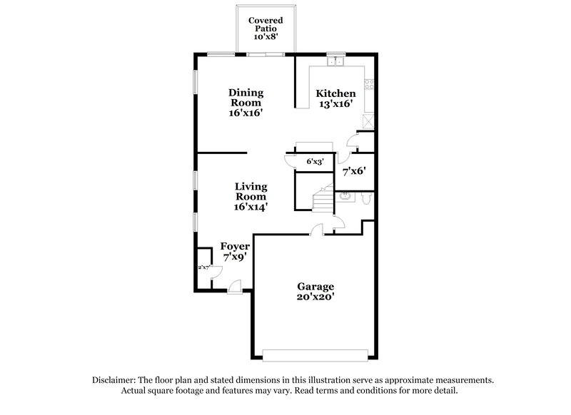 1,700/Mo, 1132 W Calle del Libro Dorado Sahuarita, AZ 85629 Floor Plan View