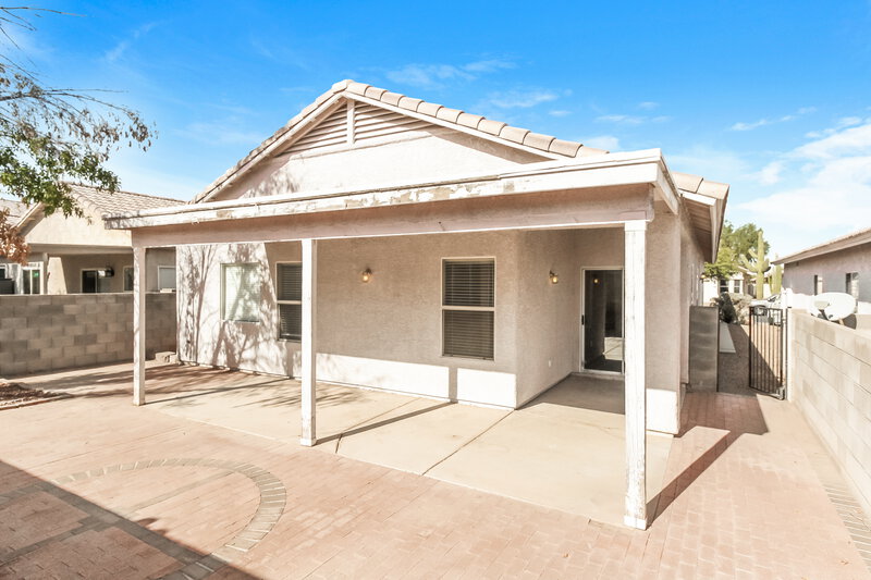 1,790/Mo, 7299 W Clear Canyon Dr Tucson, AZ 85743 Rear View
