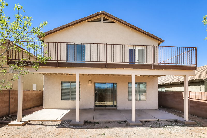 2,115/Mo, 6893 S Cottontail Run Ave Tucson, AZ 85756 Rear View