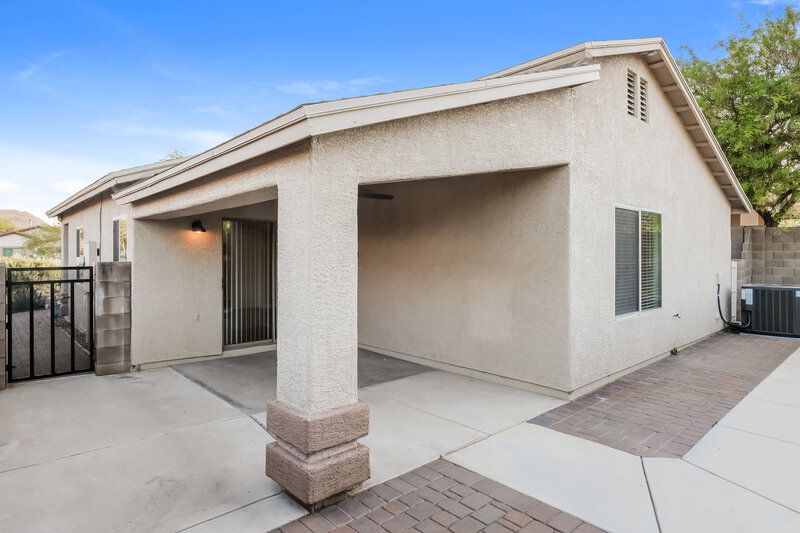 1,675/Mo, 3652 W Avenida Obregon Tucson, AZ 85746 Rear View