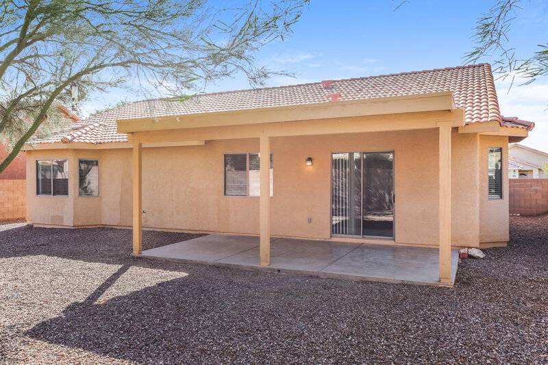 1,575/Mo, 3295 S Rainburst Pl Tucson, AZ 85713 Rear View