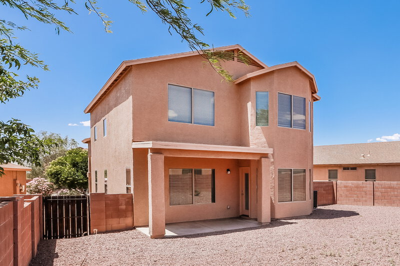 1,935/Mo, 7769 S Delia Stone Ct Tucson, AZ 85756 Rear View 2