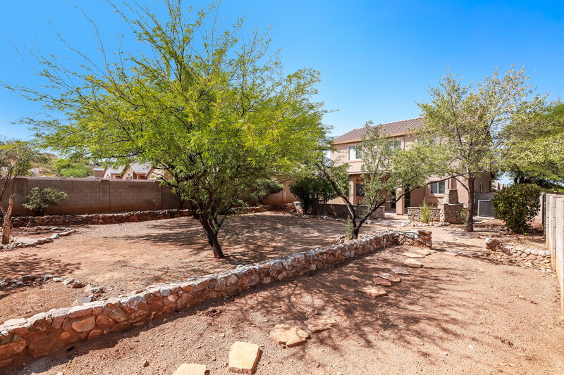 2,105/Mo, 39371 S Cinch Strap Pl Tucson, AZ 85739 Rear View