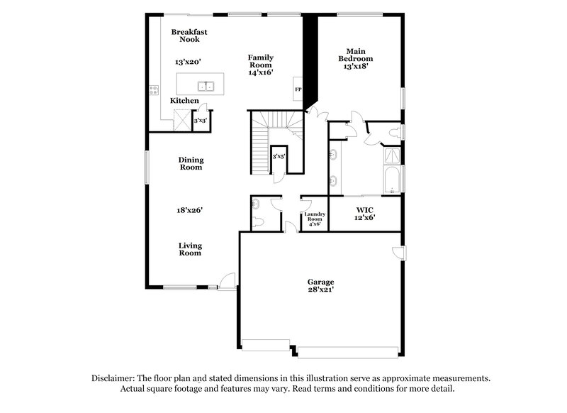 2,865/Mo, 8416 N Sand Flower Rd Tucson, AZ 85743 Floor Plan View